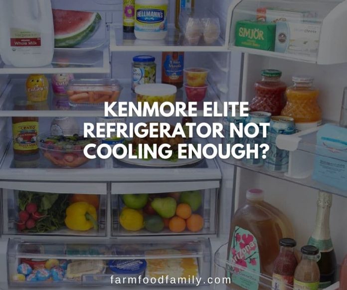 12 Reasons Why Kenmore Elite Refrigerator Not Cooling {FIXED}
