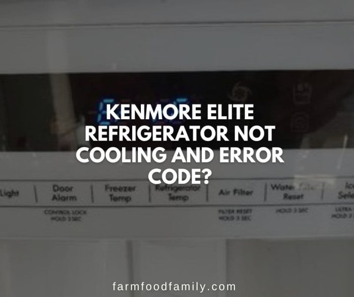 12 Reasons Why Kenmore Elite Refrigerator Not Cooling {FIXED}