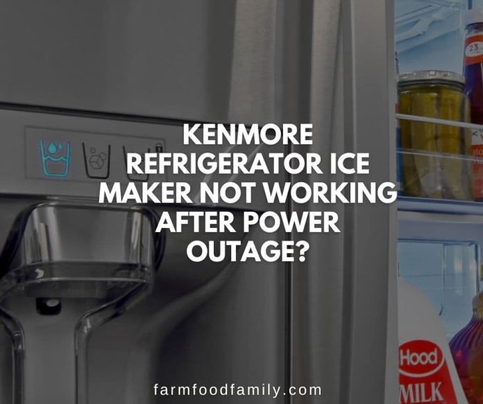 Kenmore Refrigerator Ice Maker Not Working How to Fix