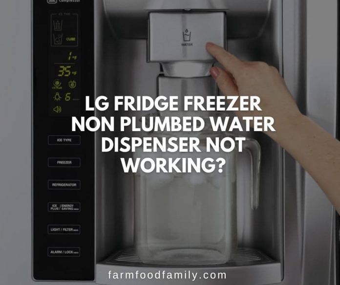 7 Reasons Why LG Fridge Water Dispenser Not Working? {FIXED}