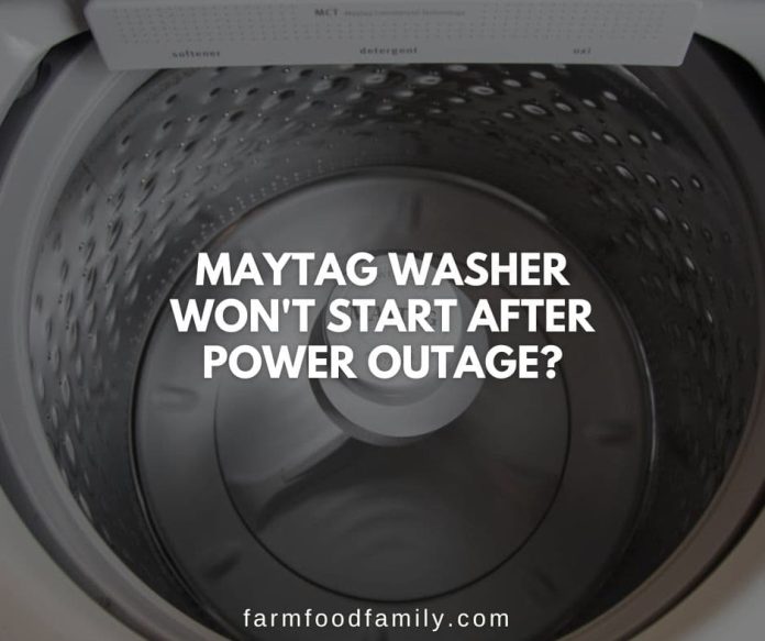 9 Reasons Why Maytag Washer That Won't Start {How To Fix}