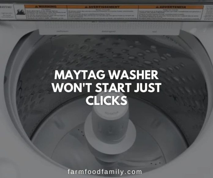 9 Reasons Why Maytag Washer That Won't Start {How To Fix}