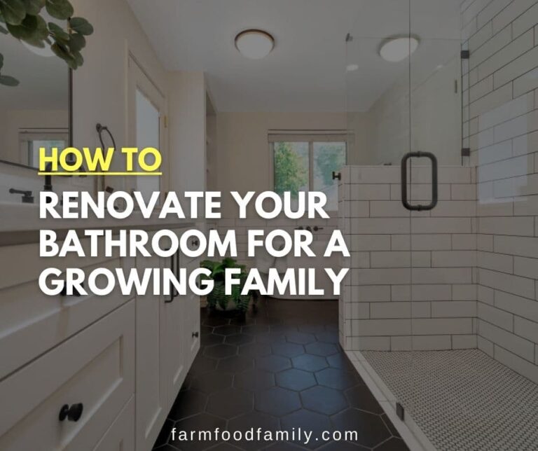 Renovate Your Bathroom for a Growing Family