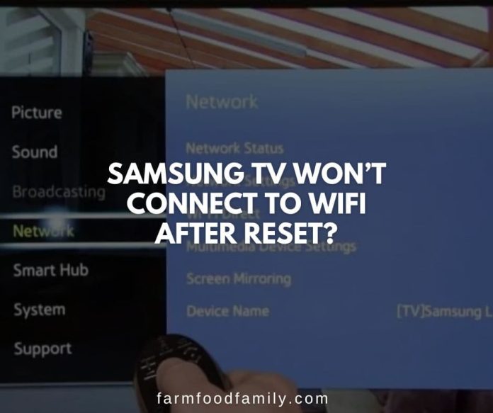 Samsung TV Won't Connect to WiFi How to Troubleshoot & Fix (2024)