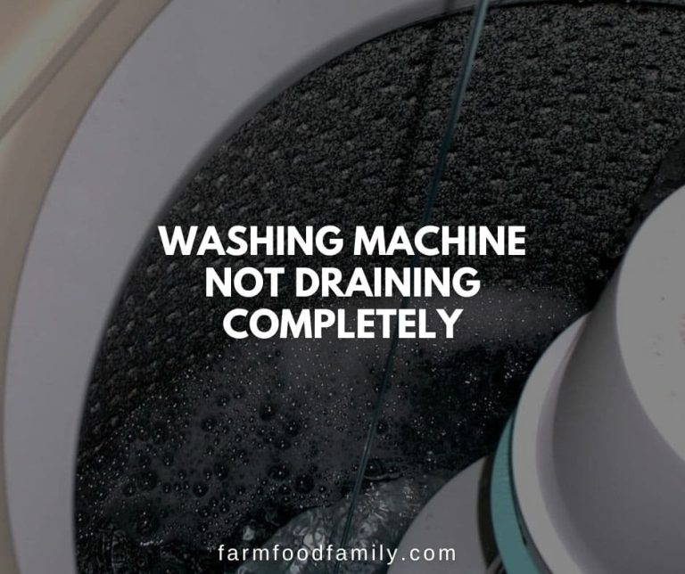 11 Reasons Why Washing Machine Not Draining and {How To Fix}