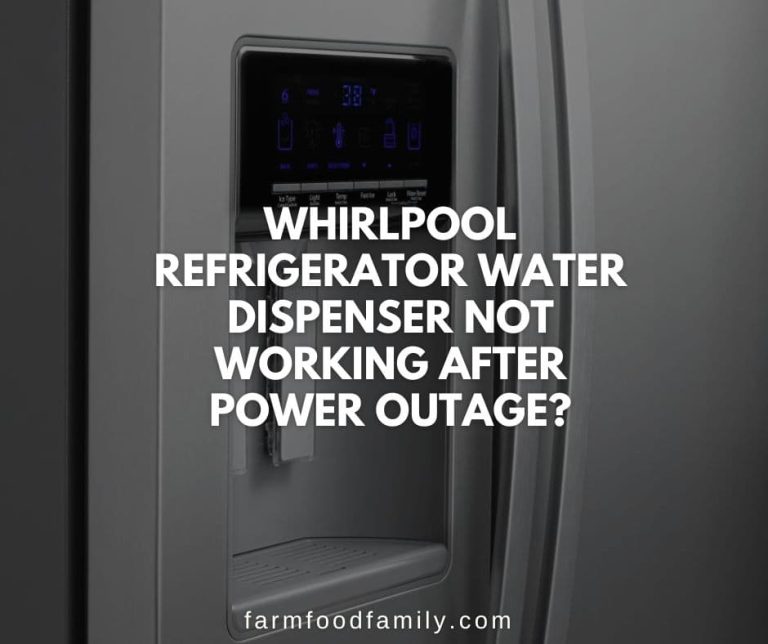 Whirlpool Refrigerator Water Dispenser Not Working How to Fix It