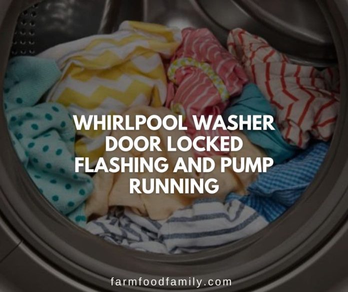 Whirlpool Washer Door Locked Light Flashing? {How To Fix}
