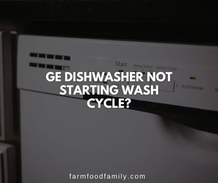14 Reasons Why GE Dishwasher Isn't Starting How To Fix (2024)