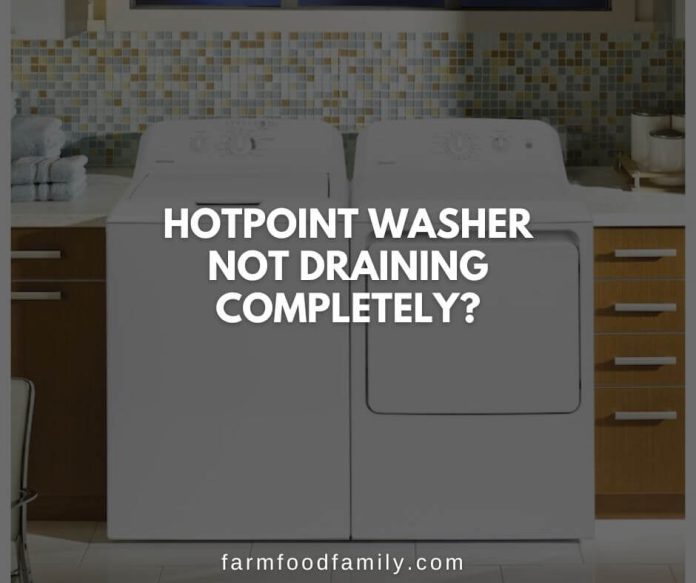 10 Reasons Why Hotpoint Washer Not Draining How to Fix