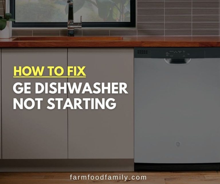 14 Reasons Why GE Dishwasher Isn't Starting How To Fix (2024)