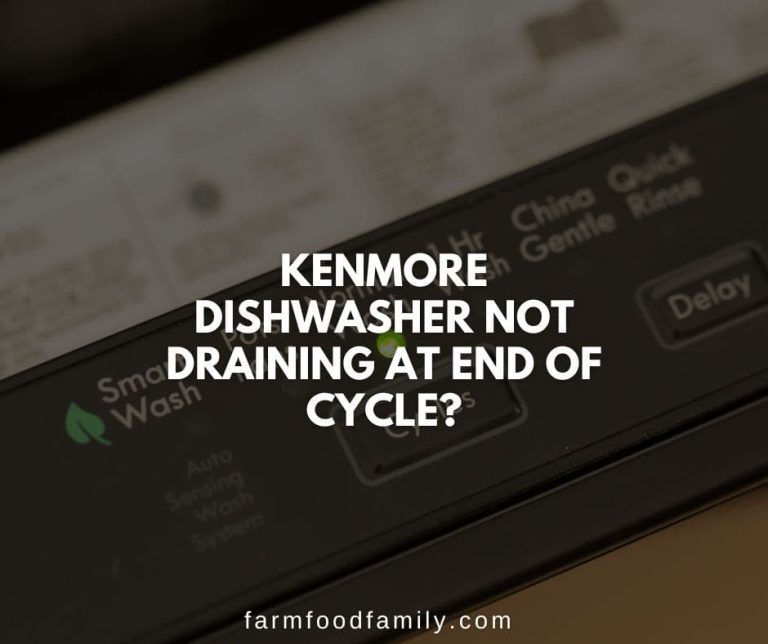 14 Reasons Why Kenmore Dishwasher Not Draining How to Fix