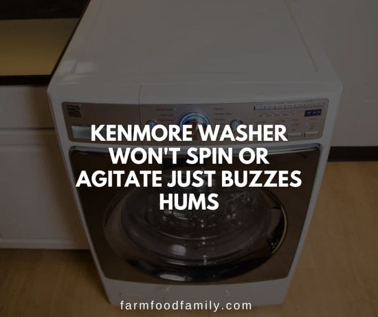 20 Reasons Why Kenmore Washer Not Spinning {FIXED} (2024)