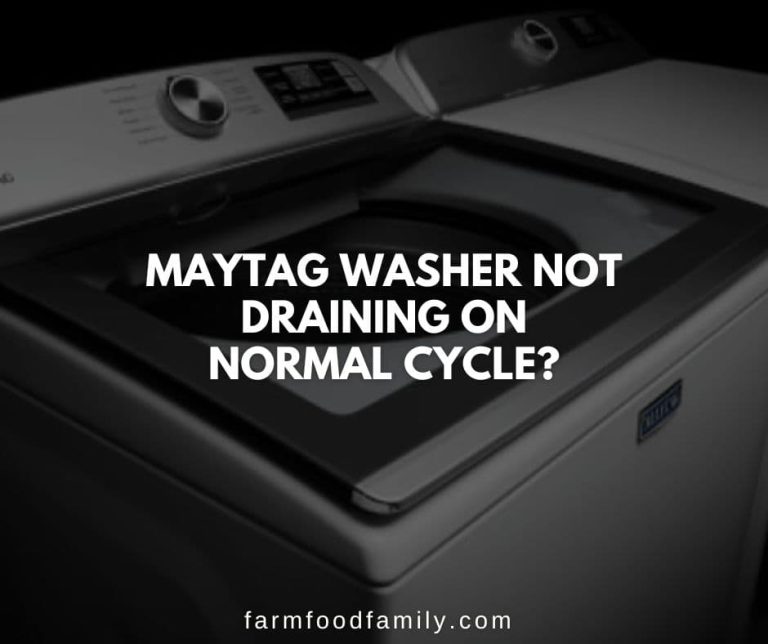 How to Fix a Maytag Washer Not Draining