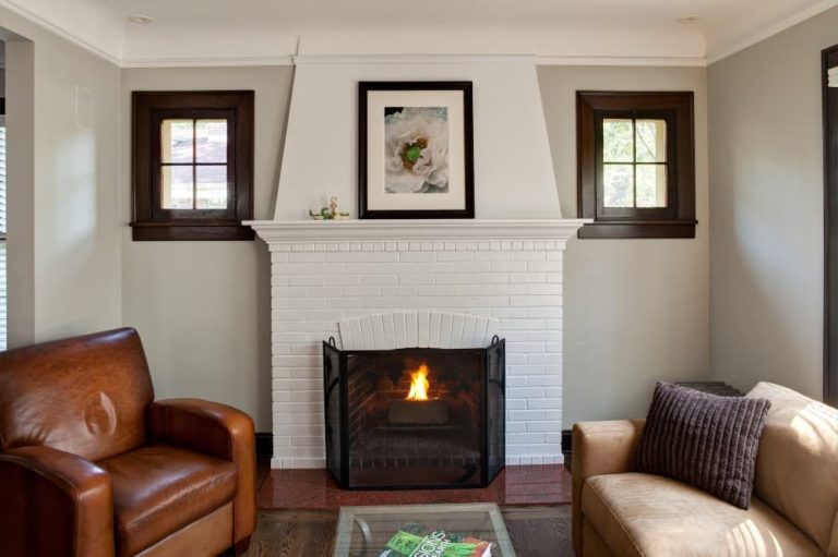 Can You Paint a Brick Fireplace? Here's How To FarmFoodFamily