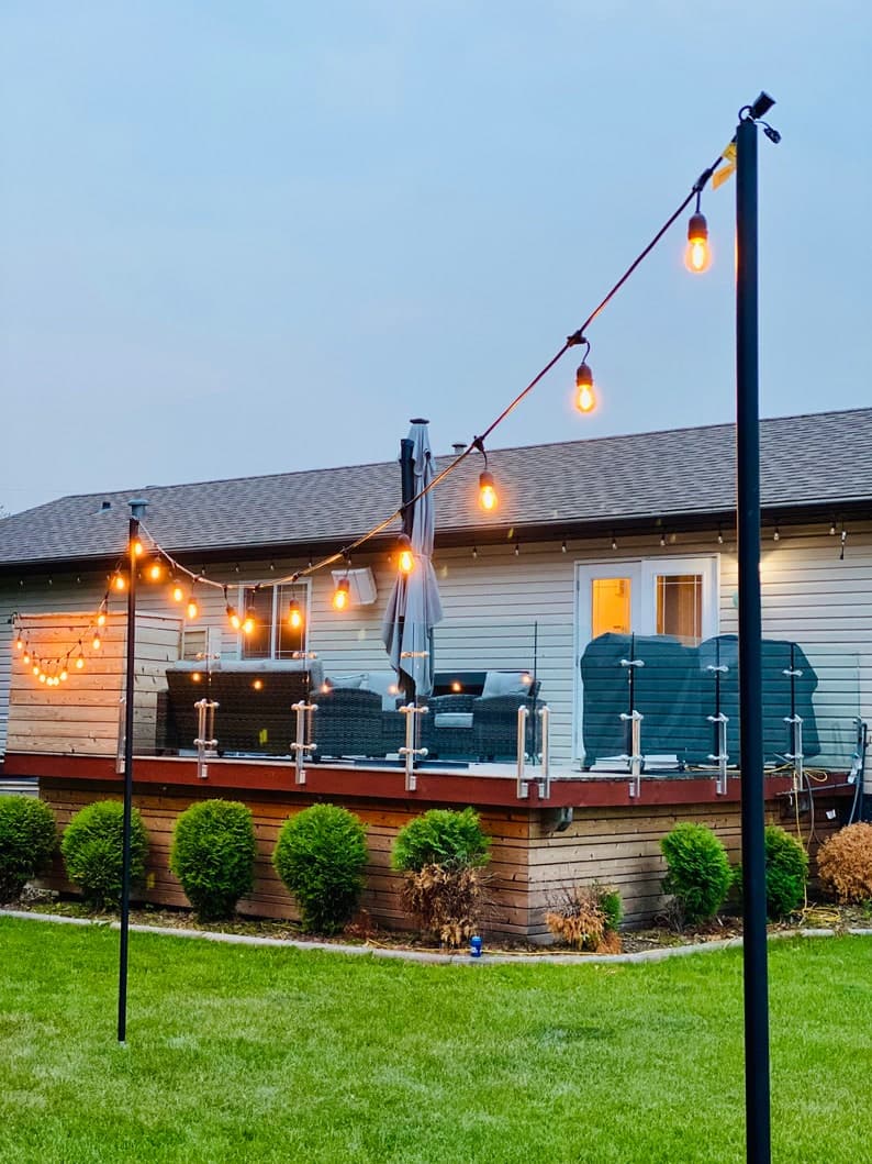 15 Best Backyard String Light Ideas Designs Pictures In 2024