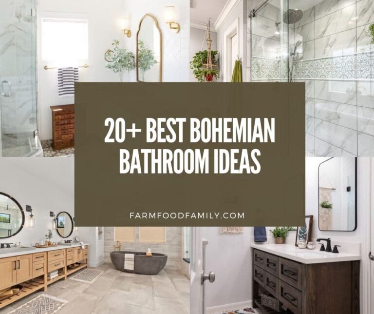 20 Boho Bathroom Ideas That Will Give Your Space Bohemian Feel