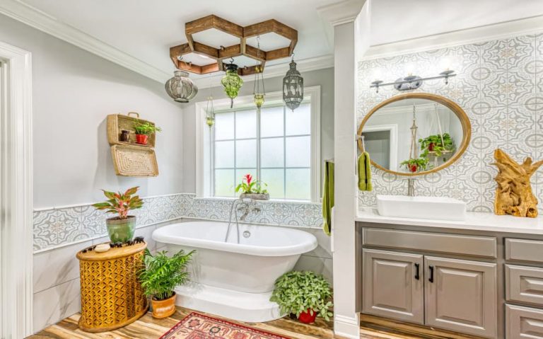 20 Boho Bathroom Ideas That Will Give Your Space Bohemian Feel