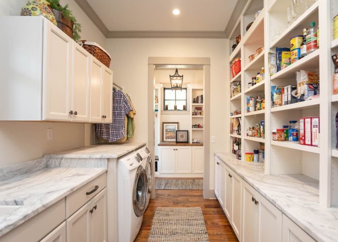 30 Laundry Closet Ideas That Will Save You Space (With Photos)