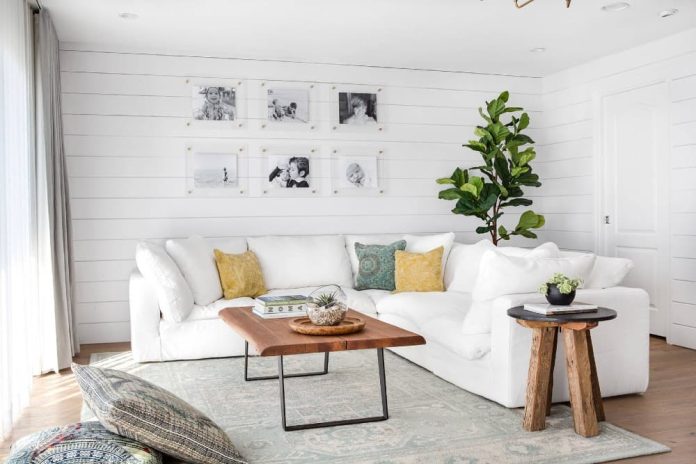 20 Shiplap Accent Wall Ideas to Make Your Home Look Amazing - Textured Shiplap Accent Walls In Apartment Renovations