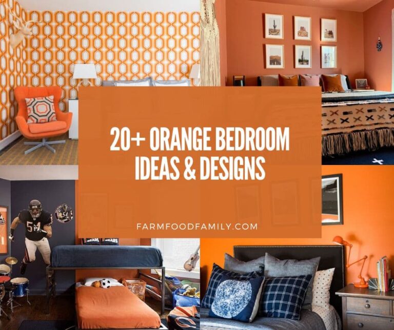 20 Orange Bedroom Ideas That Will Brighten Up Your Home