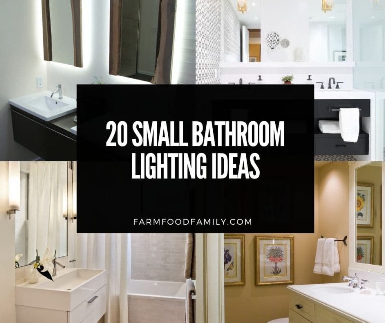 20 Small Bathroom Lighting Ideas and Designs (With Pictures)