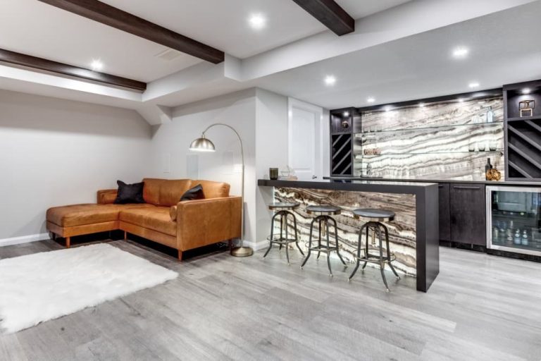 20 Inexpensive Basement Flooring Ideas & Designs (2024)
