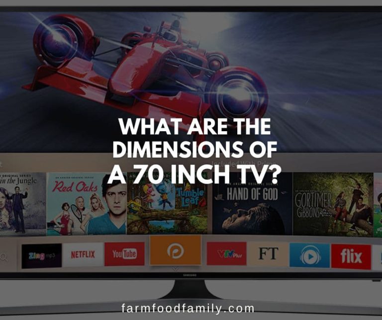 70Inch TV Dimensions What are the Standard Sizes?