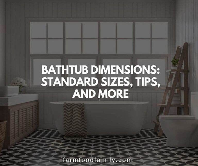 Bathtub Dimensions Standard Sizes, Tips, and More