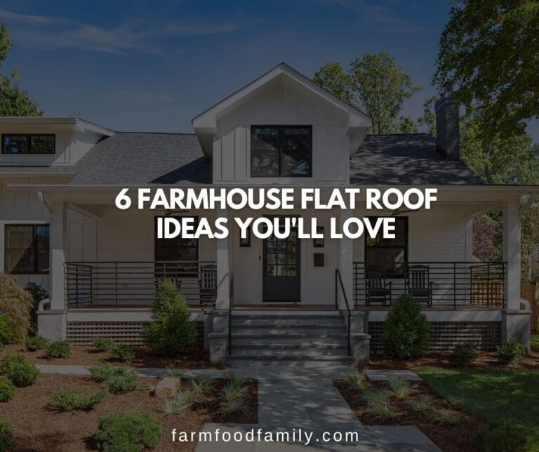 6 Farmhouse Flat Roof Ideas You’ll Love