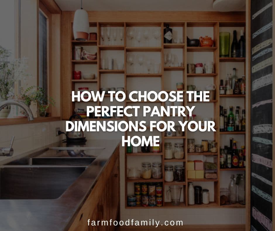 Pantry Dimensions What Are The Standard Sizes 