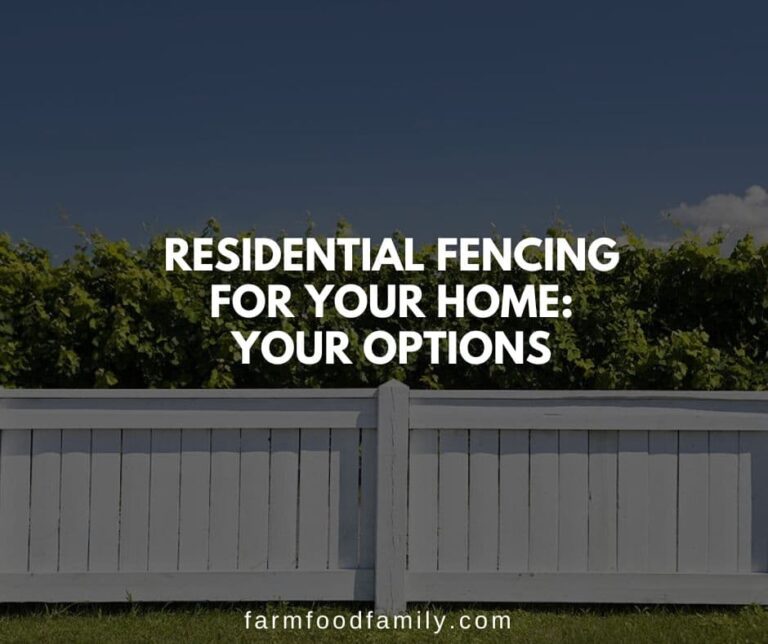 Residential Fencing for Your Home: Your Options