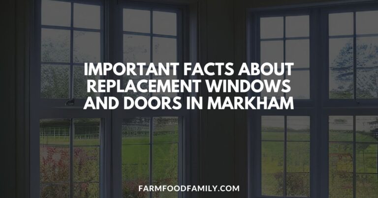 Important Facts About Replacement Windows and Doors in Markham