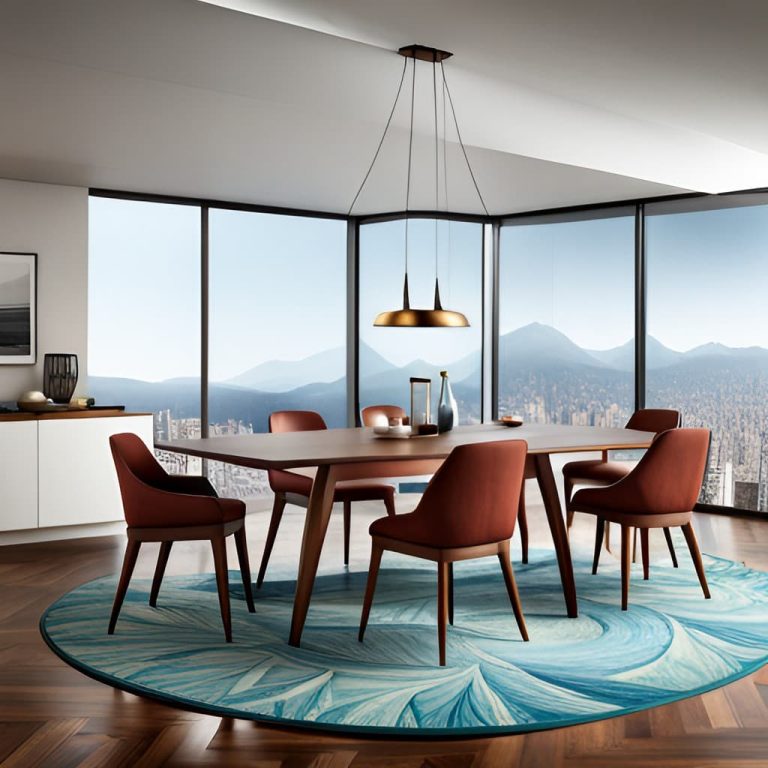 Should You Put a Rug Under a Dining Table? FarmFoodFamily