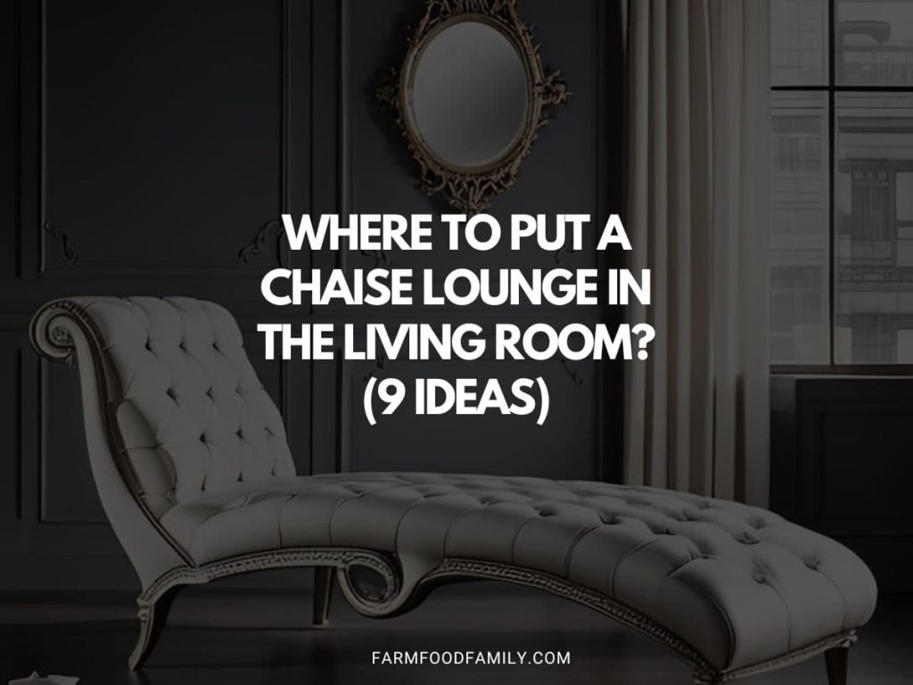 Where to Put a Chaise Lounge in the Living Room? (9 Ideas)