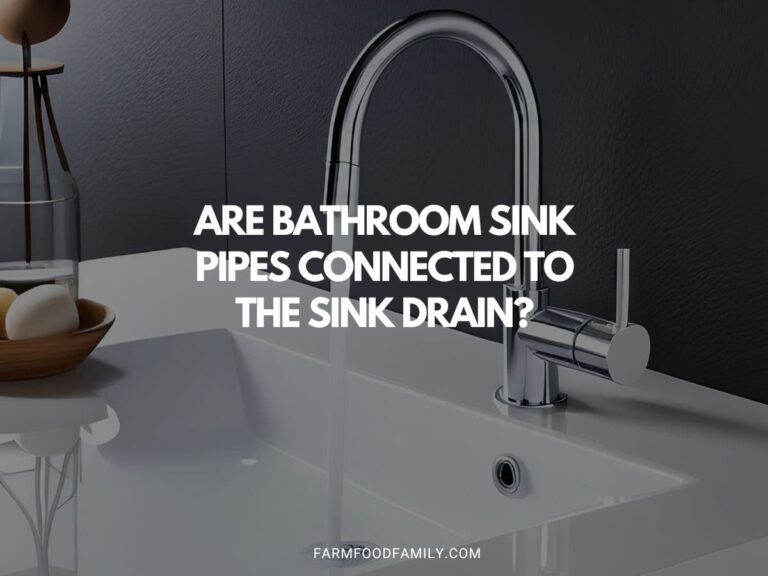 Are Bathroom Sink Pipes Connected to the Sink Drain?