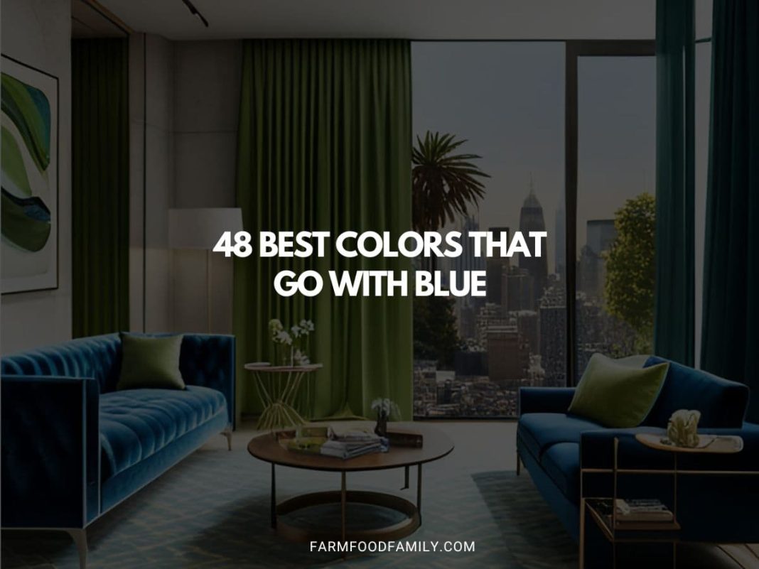 48 Best Colors That Go With Blue Color Combinations for Every Room