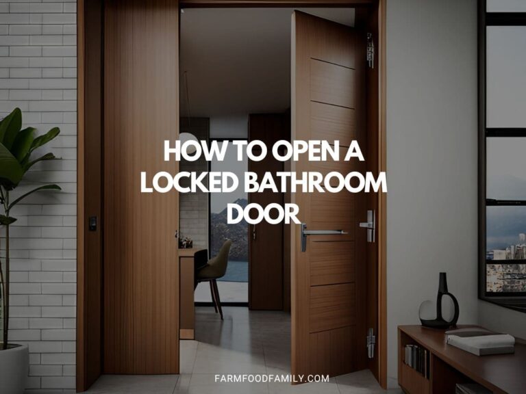 How to Open a Locked Bathroom Door | Tips for Any Situation