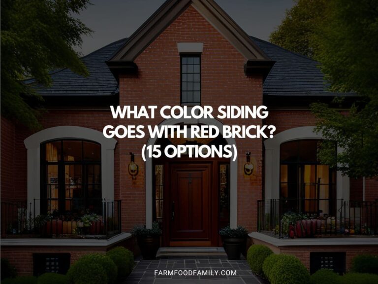 What Color Siding Goes With Red Brick? 15 Options to Choose From