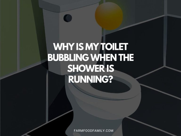 Why is My Toilet Bubbling When the Shower is Running?