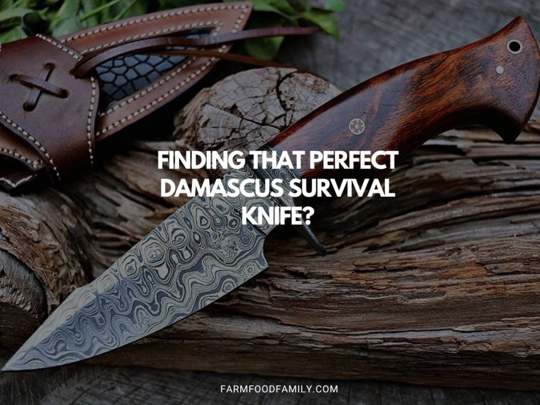 Finding that Perfect Damascus Survival Knife? Handmade Knives in UK
