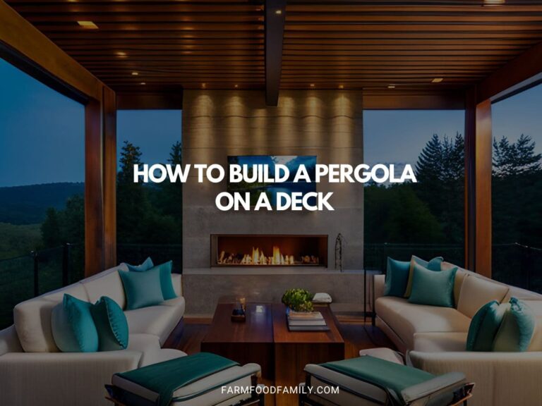 How to Build a Pergola on a Deck | Step-by-Step Guide
