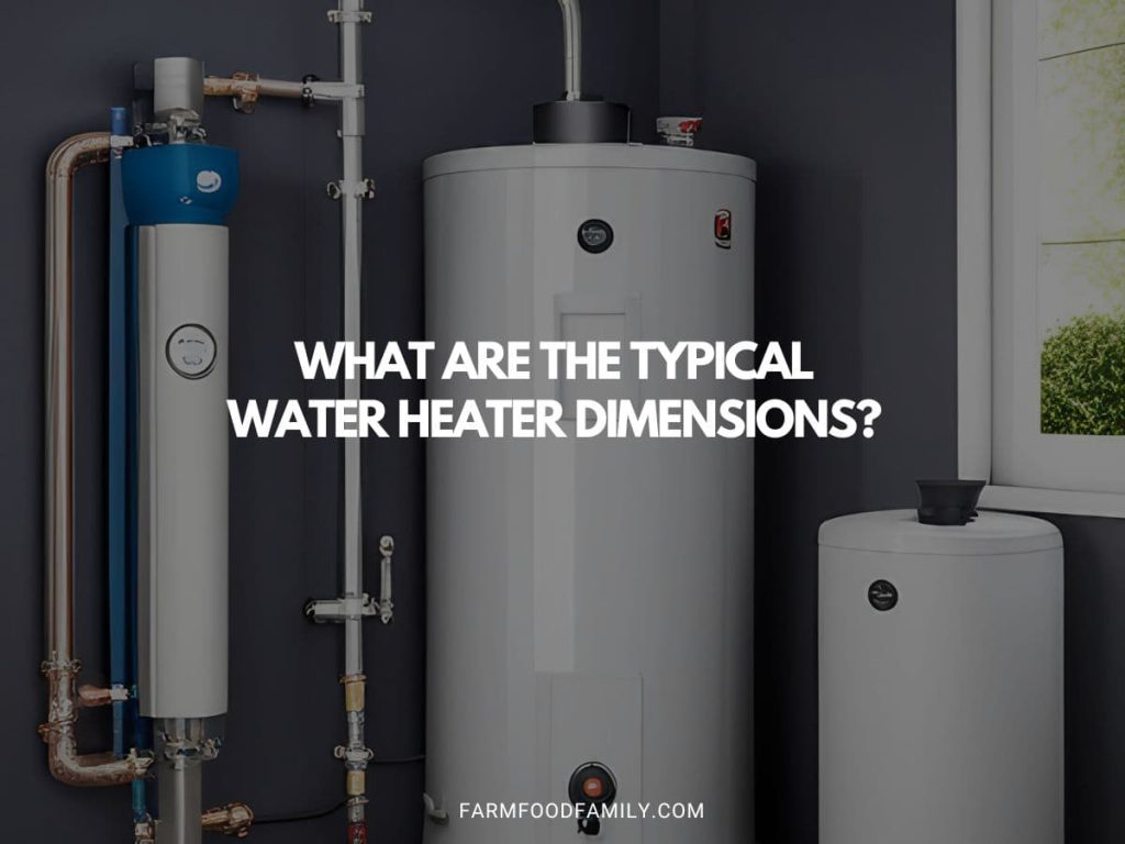 What Are The Typical Water Heater Dimensions? FarmFoodFamily