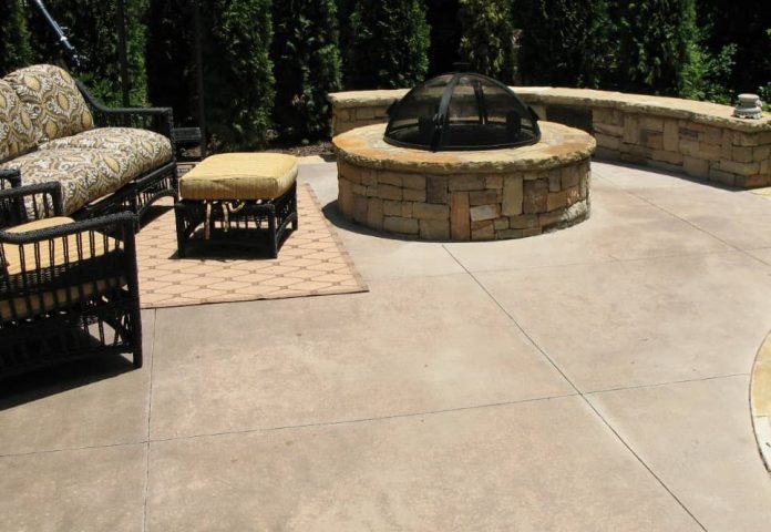 25+ Best Stained Concrete Patio Colors Ideas & Designs 2024