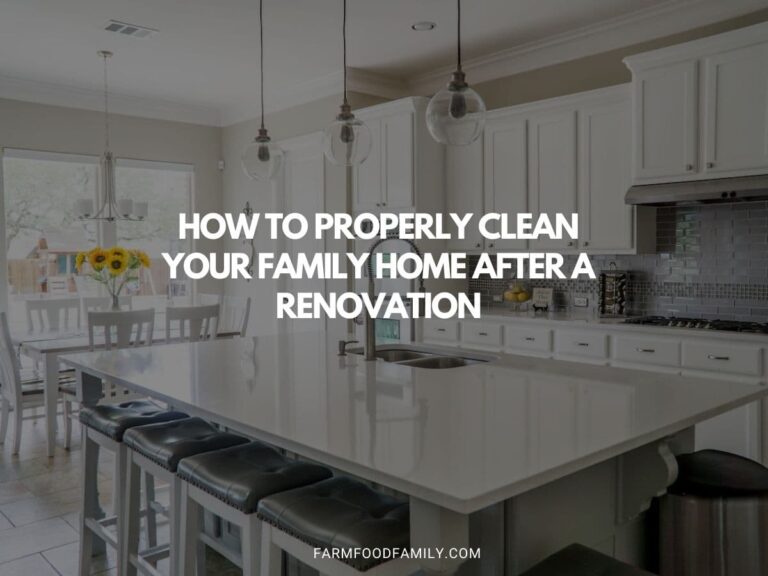 How to Properly Clean Your Family Home After a Renovation
