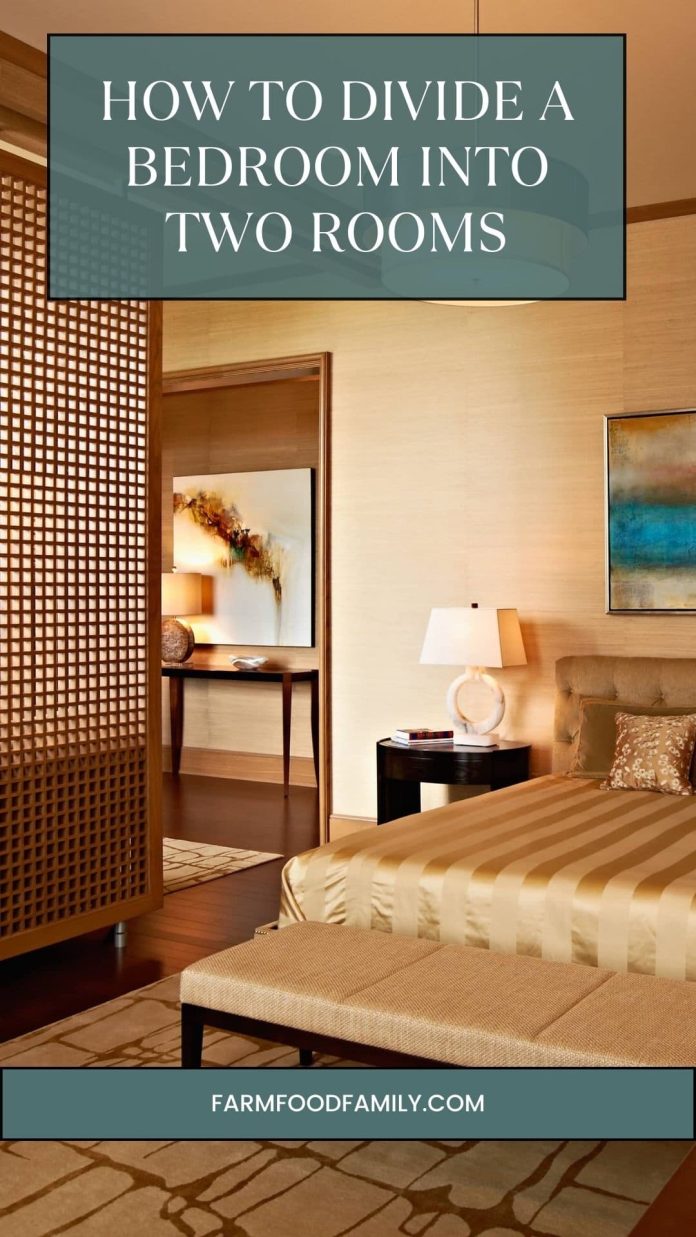 How to Divide a Bedroom into Two Rooms (4 Ways) FarmFoodFamily