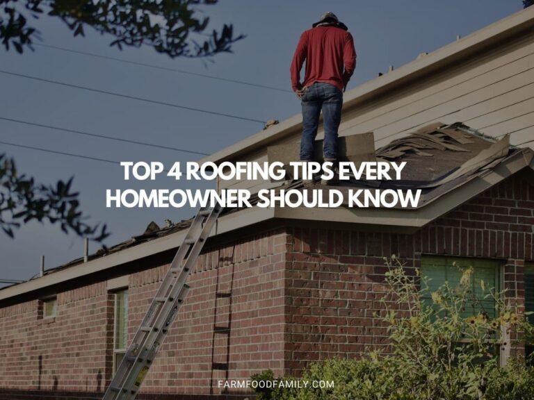 Top 4 Roofing Tips Every Homeowner Should Know