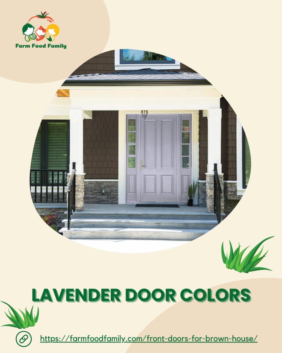 18+ Best Exterior Front Door Colors For Brown Houses (Ideas and Designs