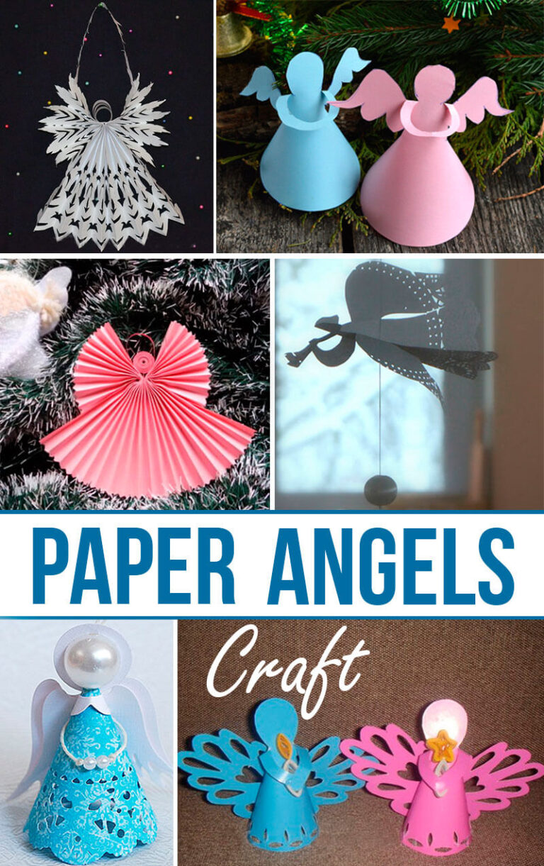 19 DIY Paper Christmas Tree Ornament Craft Ideas