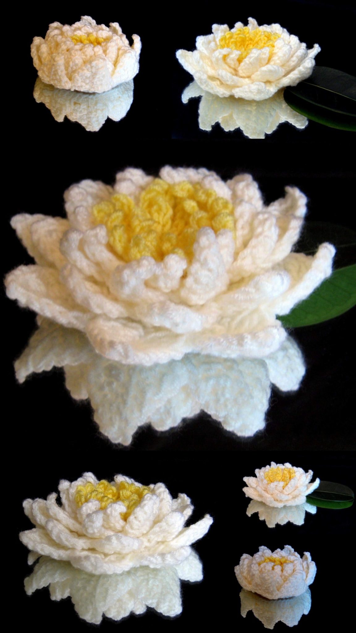 20+ Simple and Fascinating Crochet 3D Flower Bouquet Free Patterns