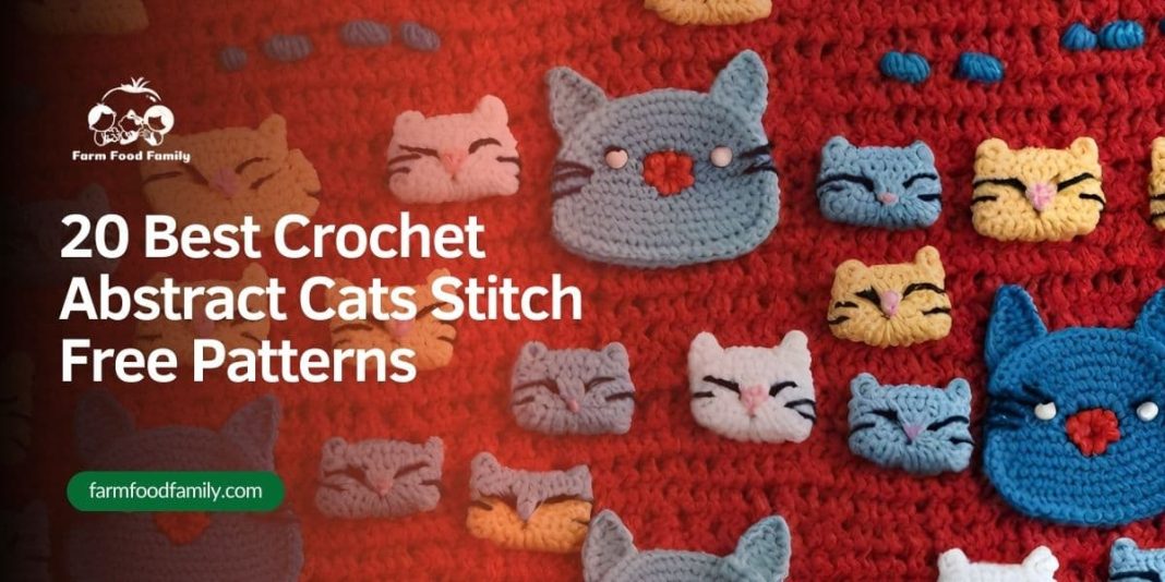 20 Best Crochet Abstract Cats Stitch Free Patterns for 2024